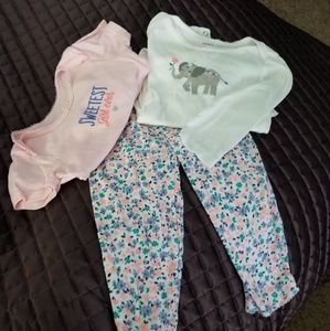 Carters girls set 18 months